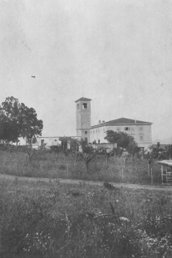 Old photograph of farm Il Lupo