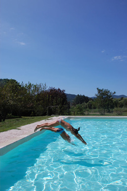 Swimming pool at Lupo Vecchio